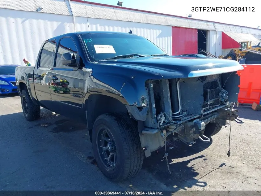 2012 GMC Sierra 1500 Slt VIN: 3GTP2WE71CG284112 Lot: 39869441