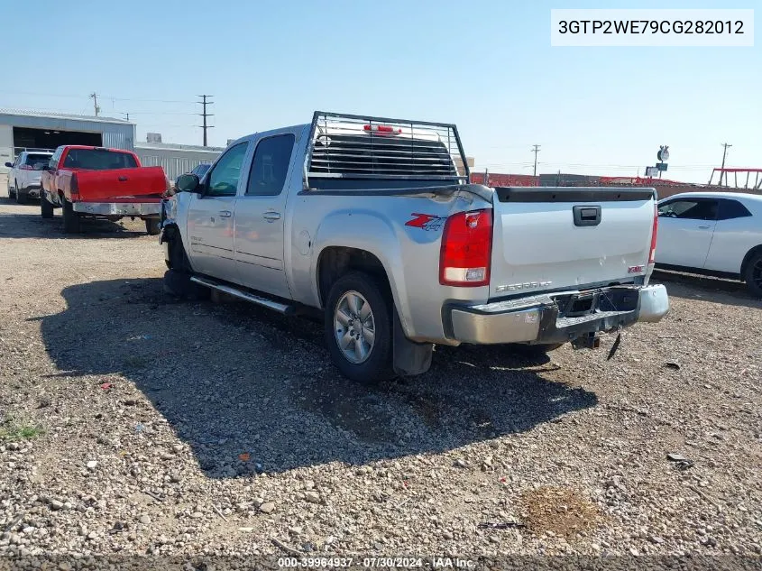 2012 GMC Sierra 1500 Slt VIN: 3GTP2WE79CG282012 Lot: 39964937