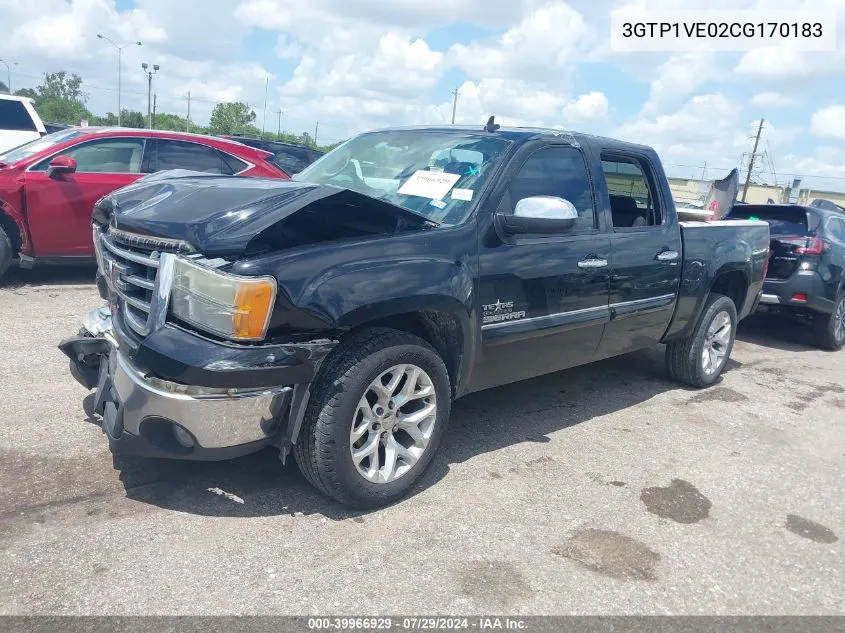 3GTP1VE02CG170183 2012 GMC Sierra 1500 Sle