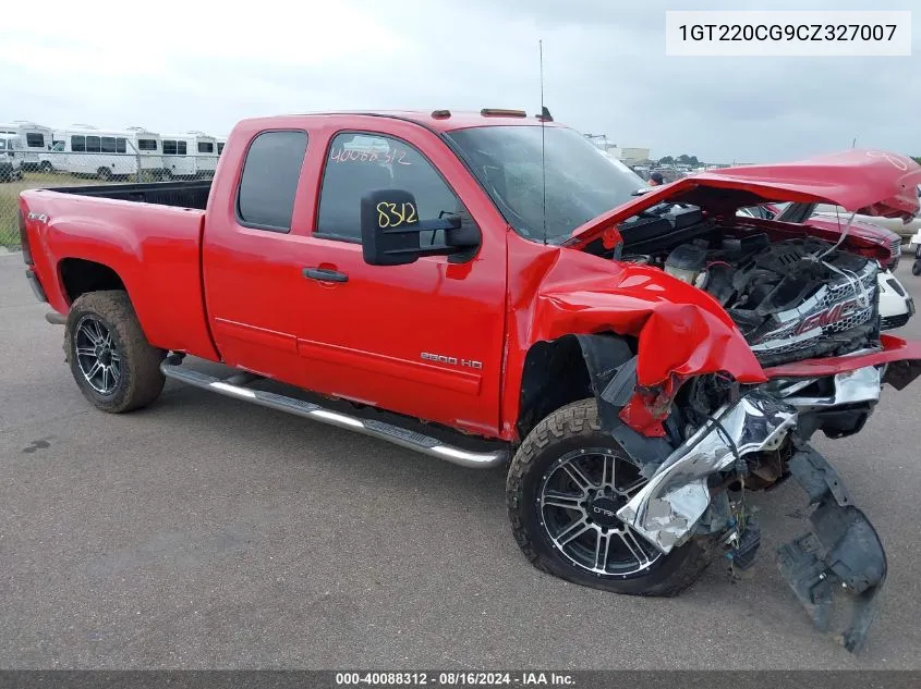 2012 GMC Sierra 2500Hd Sle VIN: 1GT220CG9CZ327007 Lot: 40088312