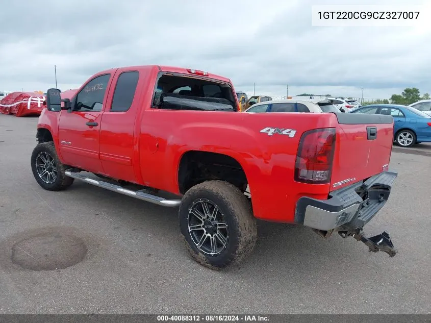 1GT220CG9CZ327007 2012 GMC Sierra 2500Hd Sle