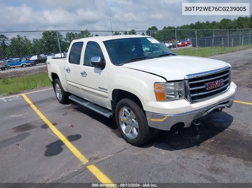 2012 GMC Sierra 1500 Slt VIN: 3GTP2WE76CG239005 Lot: 40109961