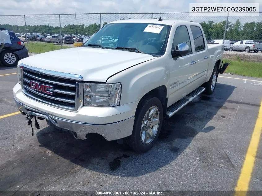 2012 GMC Sierra 1500 Slt VIN: 3GTP2WE76CG239005 Lot: 40109961