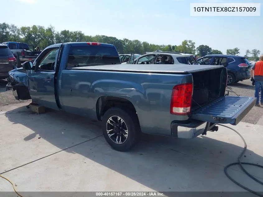 2012 GMC Sierra 1500 Work Truck VIN: 1GTN1TEX8CZ157009 Lot: 40157167