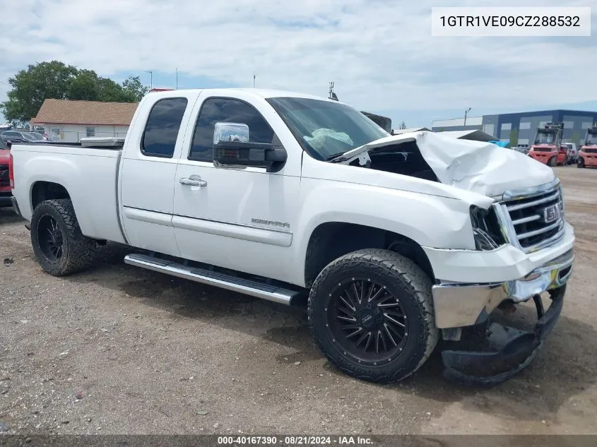 2012 GMC Sierra 1500 Sle VIN: 1GTR1VE09CZ288532 Lot: 40167390