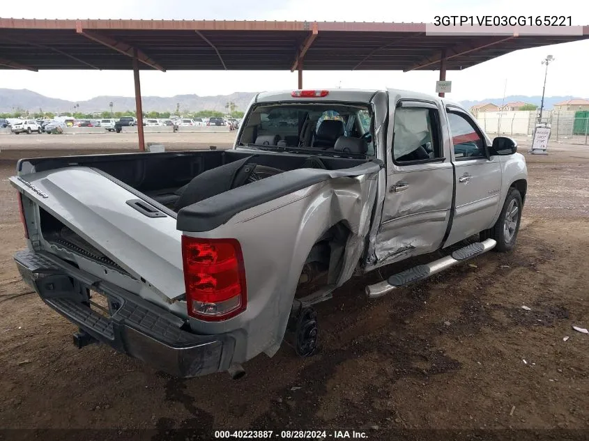 3GTP1VE03CG165221 2012 GMC Sierra 1500 Sle