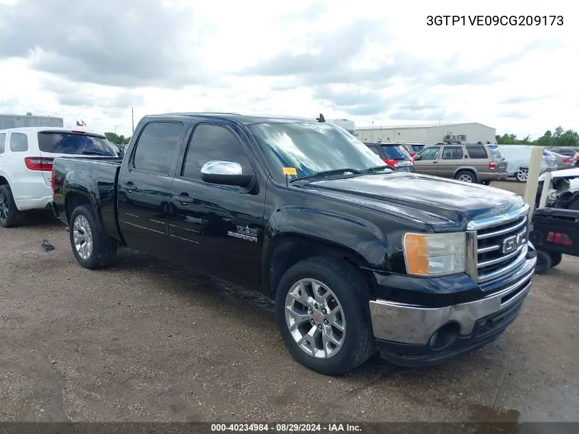 2012 GMC Sierra 1500 Sle VIN: 3GTP1VE09CG209173 Lot: 40234984