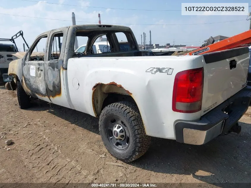 2012 GMC Sierra 2500Hd Work Truck VIN: 1GT22ZCG2CZ328522 Lot: 40241791