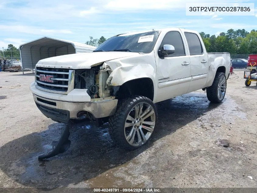 3GTP2VE70CG287836 2012 GMC Sierra 1500 Sle