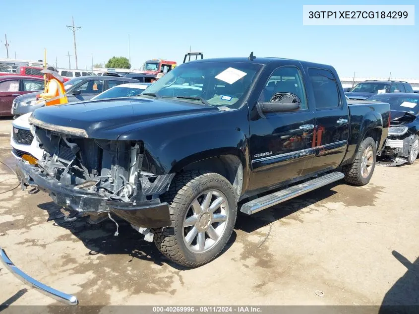 2012 GMC Sierra 1500 Denali VIN: 3GTP1XE27CG184299 Lot: 40269996