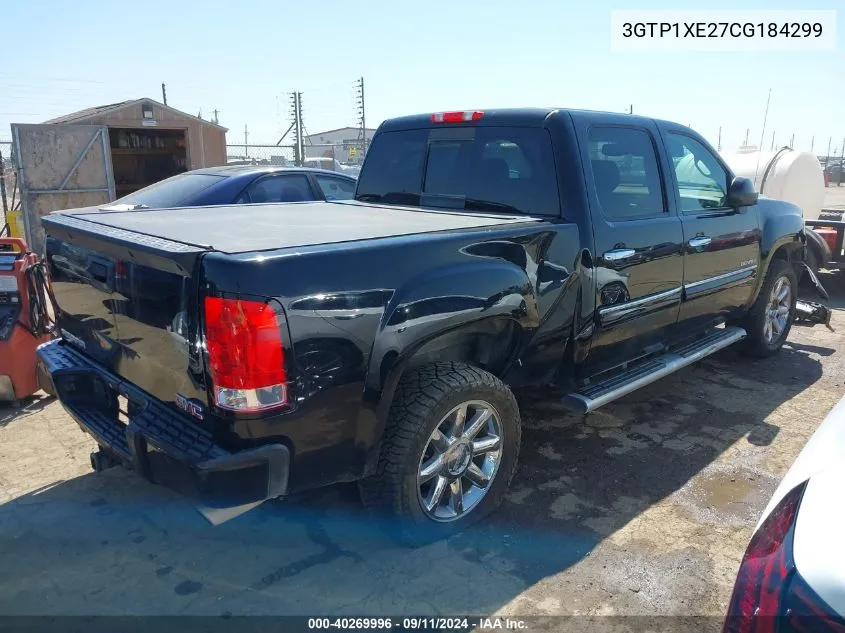 2012 GMC Sierra 1500 Denali VIN: 3GTP1XE27CG184299 Lot: 40269996