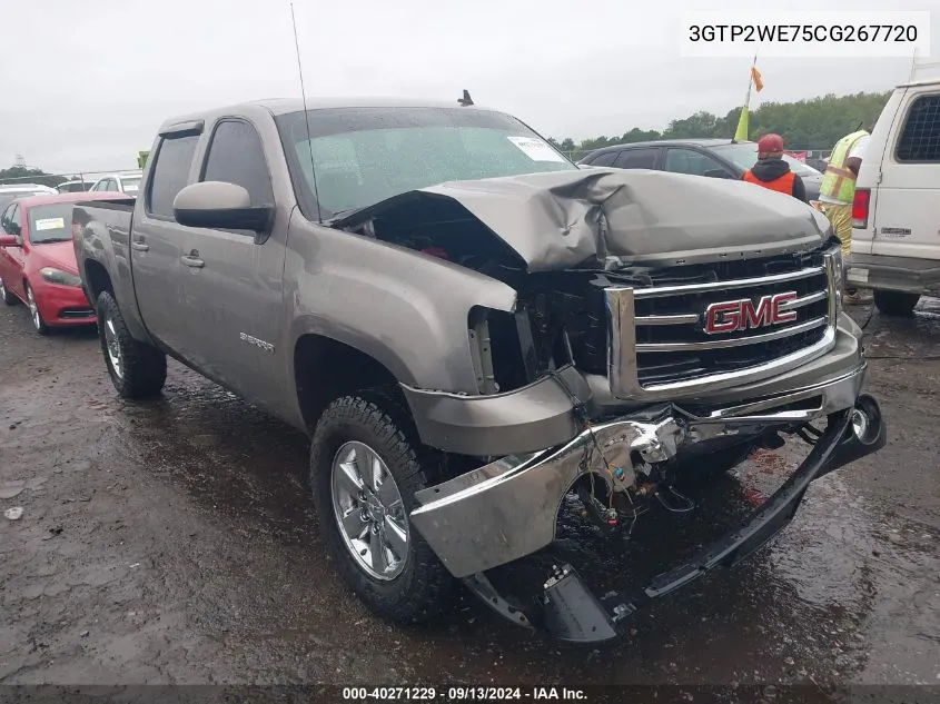 2012 GMC Sierra 1500 Slt VIN: 3GTP2WE75CG267720 Lot: 40271229