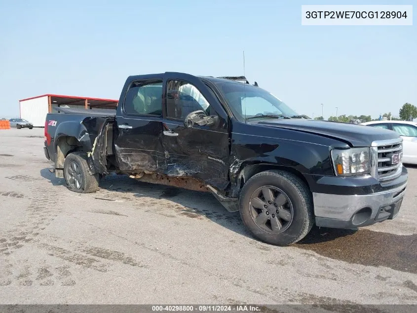 2012 GMC Sierra K1500 Slt VIN: 3GTP2WE70CG128904 Lot: 40298800