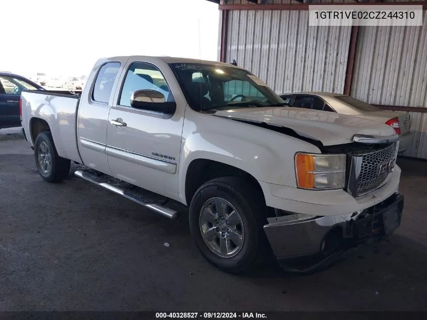 1GTR1VE02CZ244310 2012 GMC Sierra C1500 Sle