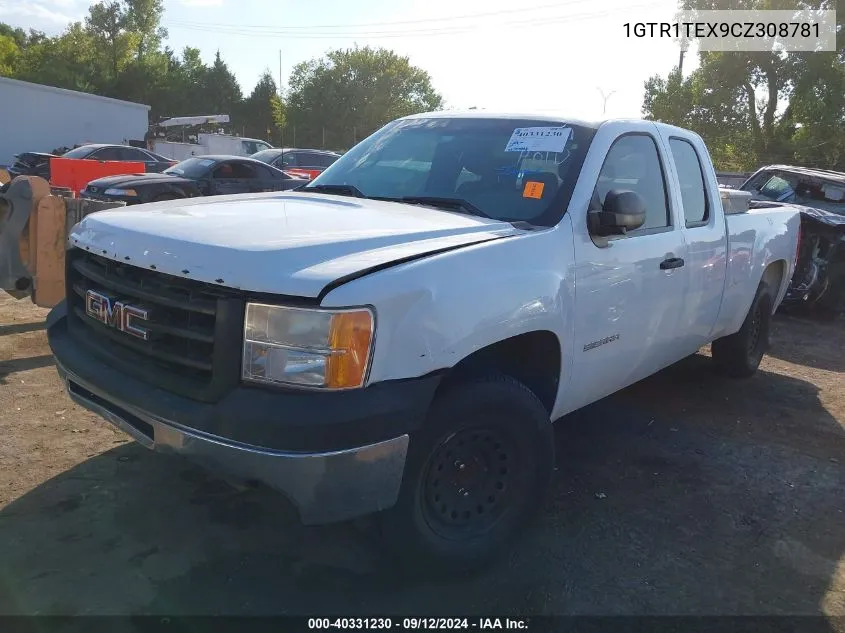 1GTR1TEX9CZ308781 2012 GMC Sierra 1500 Work Truck