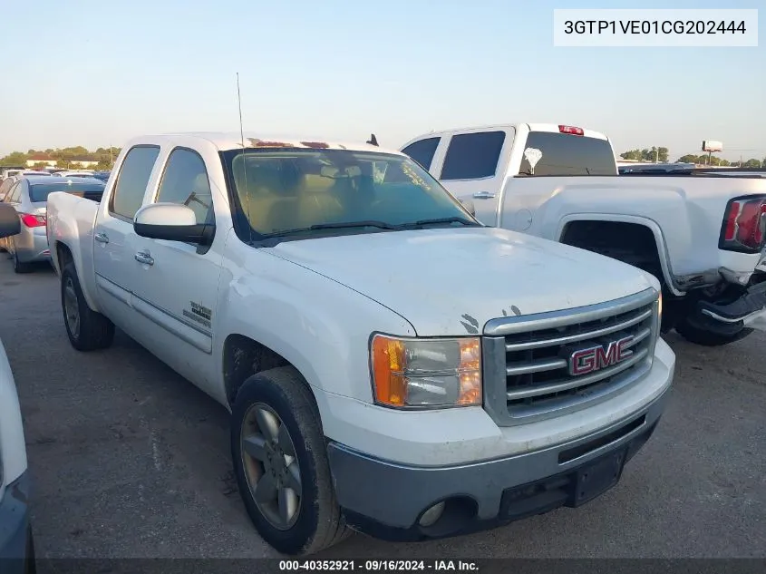 2012 GMC Sierra 1500 Sle VIN: 3GTP1VE01CG202444 Lot: 40352921