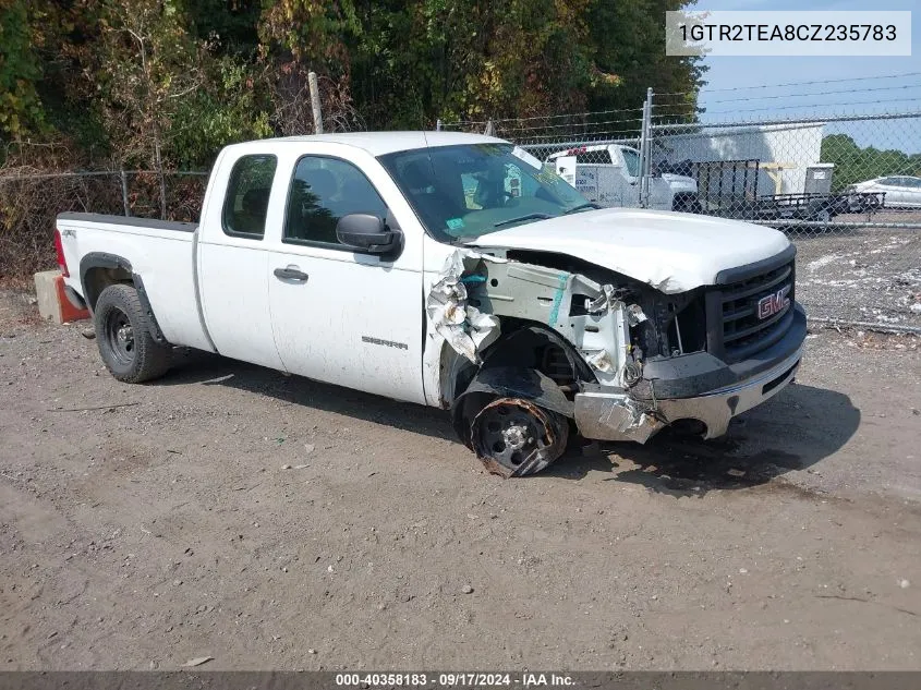 2012 GMC Sierra 1500 Work Truck VIN: 1GTR2TEA8CZ235783 Lot: 40358183