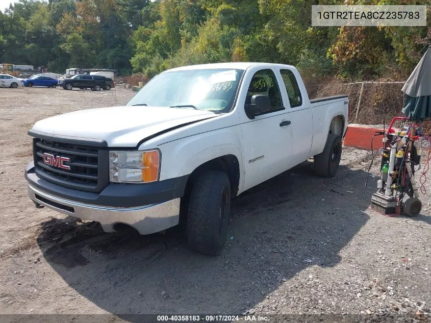 2012 GMC Sierra 1500 Work Truck VIN: 1GTR2TEA8CZ235783 Lot: 40358183