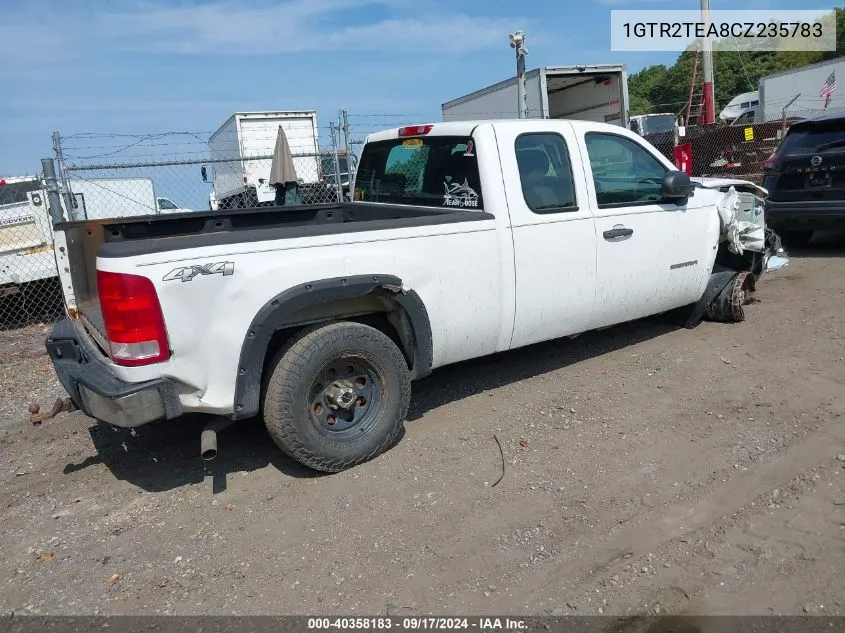 2012 GMC Sierra 1500 Work Truck VIN: 1GTR2TEA8CZ235783 Lot: 40358183