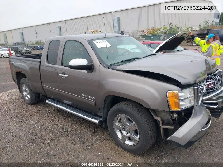 1GTR2VE76CZ244207 2012 GMC Sierra 1500 Sle