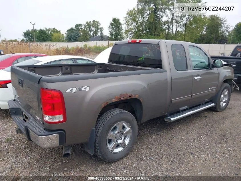 1GTR2VE76CZ244207 2012 GMC Sierra 1500 Sle