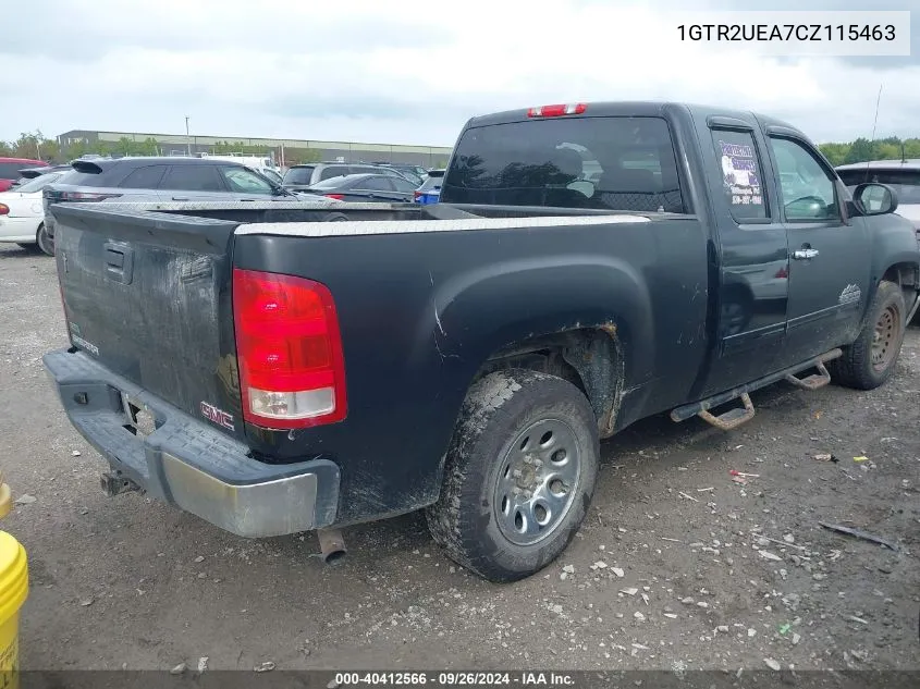 1GTR2UEA7CZ115463 2012 GMC Sierra 1500 Sl