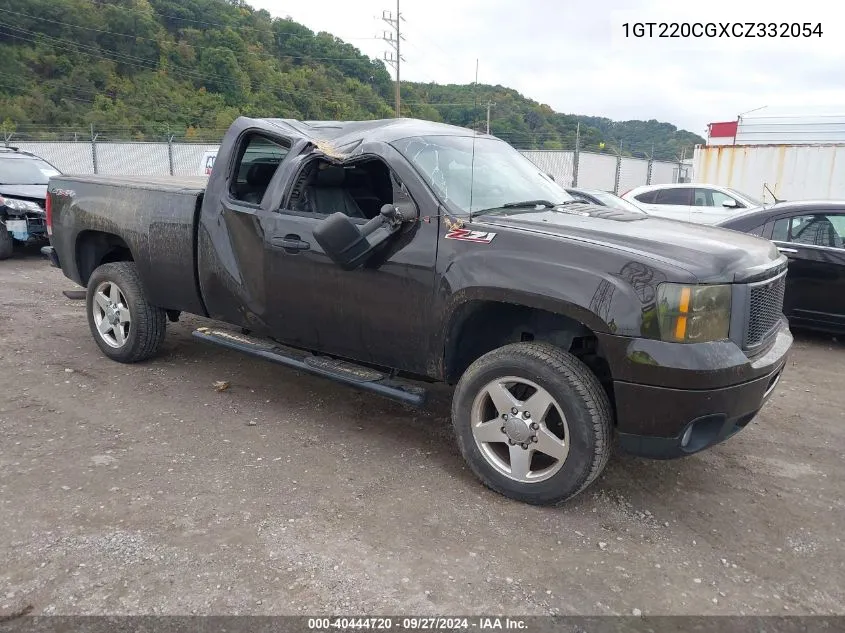 1GT220CGXCZ332054 2012 GMC Sierra 2500Hd Sle