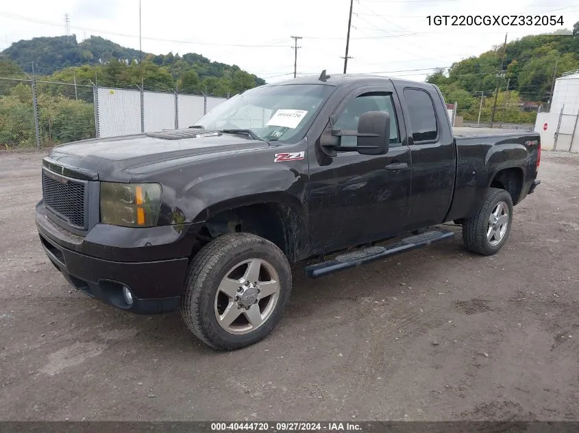 1GT220CGXCZ332054 2012 GMC Sierra 2500Hd Sle