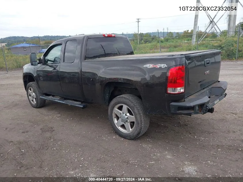 1GT220CGXCZ332054 2012 GMC Sierra 2500Hd Sle