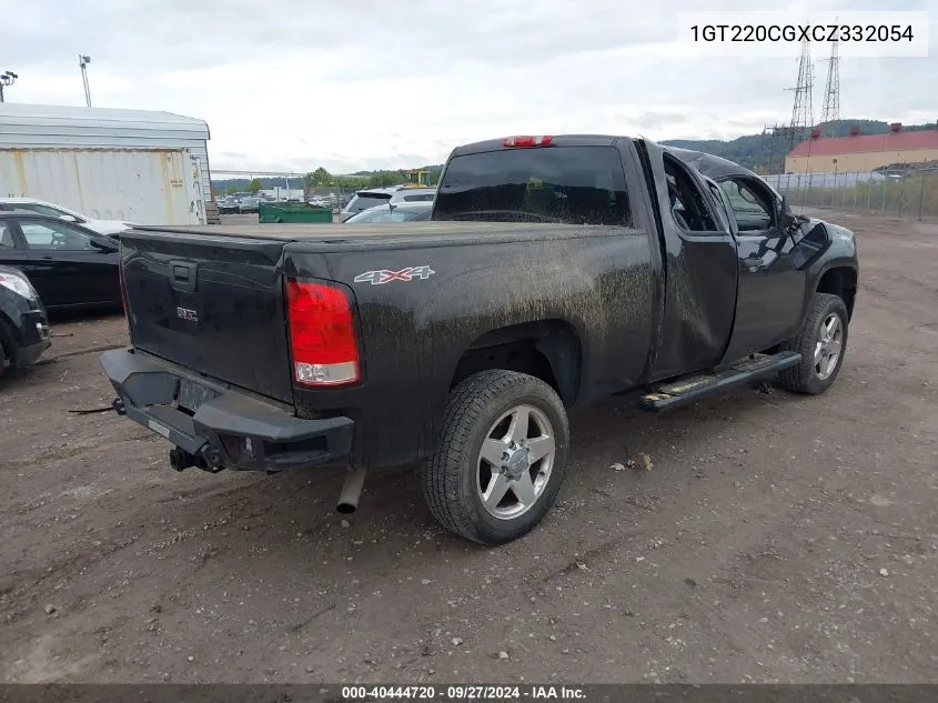 1GT220CGXCZ332054 2012 GMC Sierra 2500Hd Sle