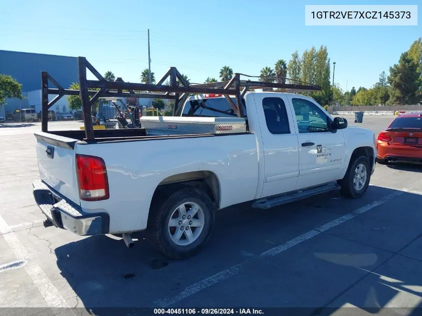 1GTR2VE7XCZ145373 2012 GMC Sierra 1500 Sle