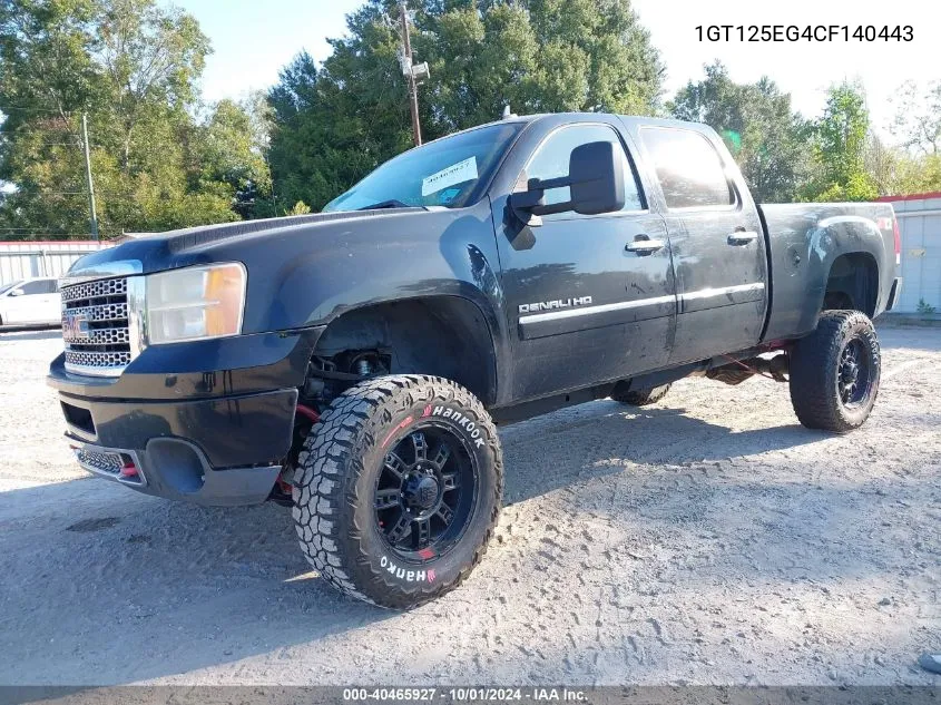 1GT125EG4CF140443 2012 GMC Sierra K2500 Denali