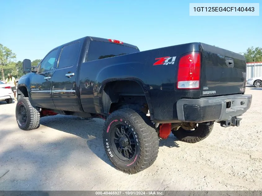 1GT125EG4CF140443 2012 GMC Sierra K2500 Denali