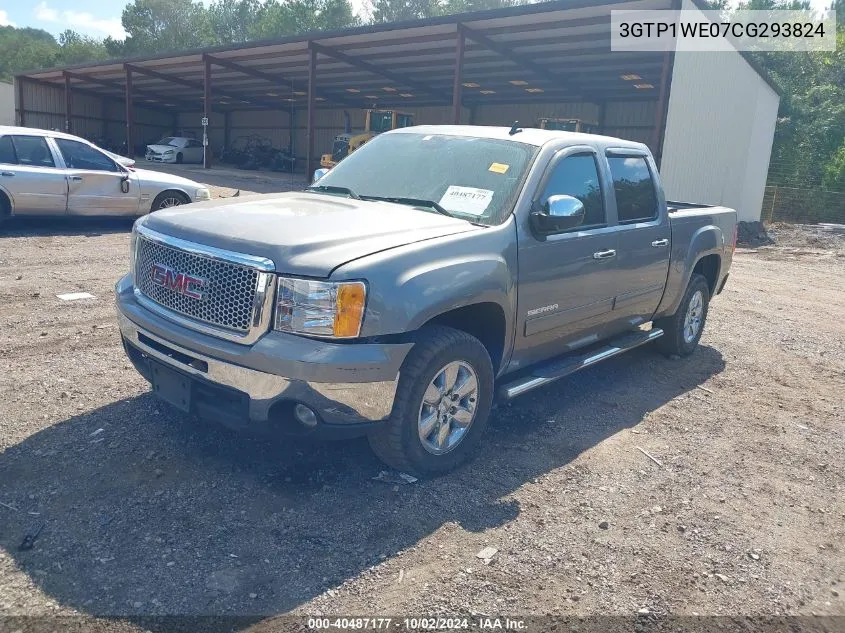 2012 GMC Sierra C1500 Slt VIN: 3GTP1WE07CG293824 Lot: 40487177