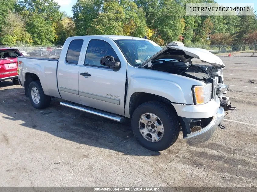 2012 GMC Sierra 1500 Sle VIN: 1GTR2VE78CZ145016 Lot: 40490364