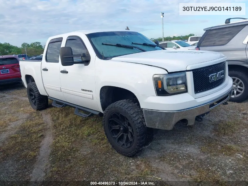 2012 GMC Sierra 1500 Hybrid 3Ha VIN: 3GTU2YEJ9CG141189 Lot: 40496373