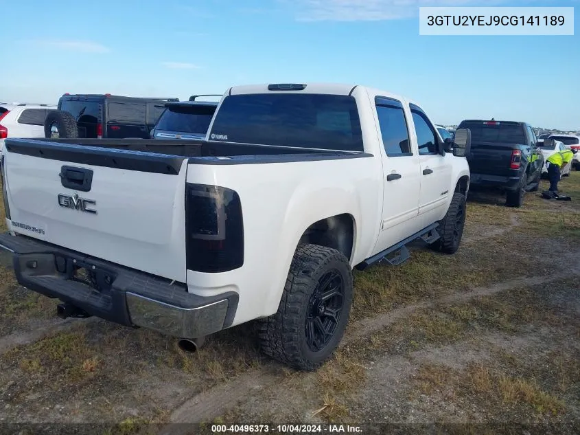 2012 GMC Sierra 1500 Hybrid 3Ha VIN: 3GTU2YEJ9CG141189 Lot: 40496373