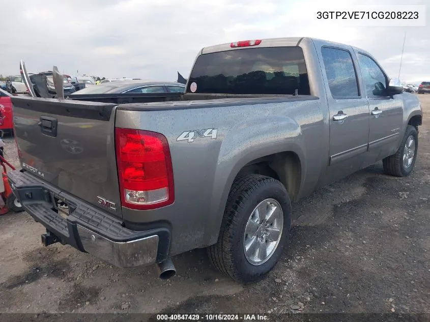 2012 GMC Sierra 1500 Sle VIN: 3GTP2VE71CG208223 Lot: 40547429