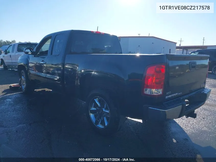 1GTR1VE08CZ217578 2012 GMC Sierra 1500 Sle