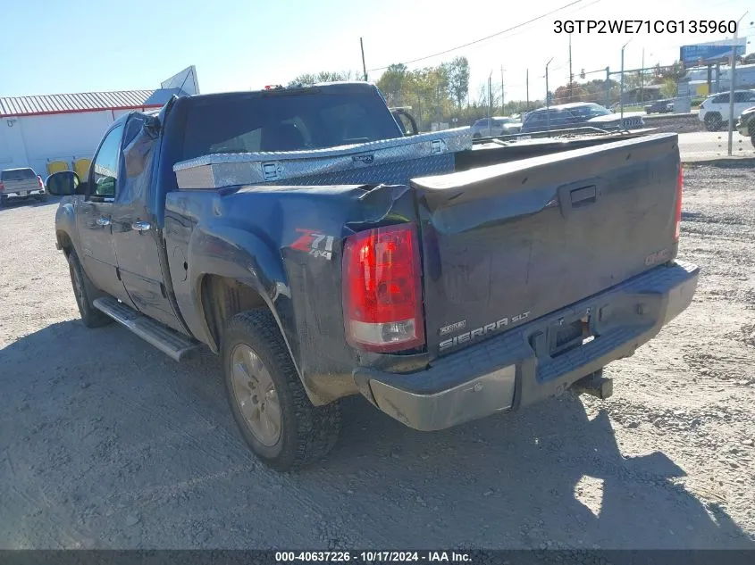 3GTP2WE71CG135960 2012 GMC Sierra 1500 Slt