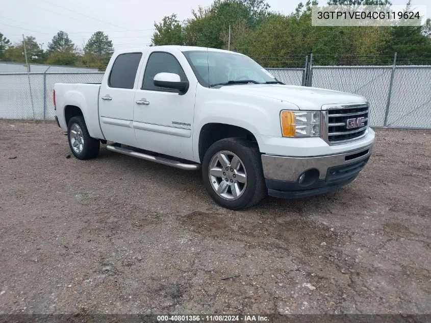 3GTP1VE04CG119624 2012 GMC Sierra 1500 Sle