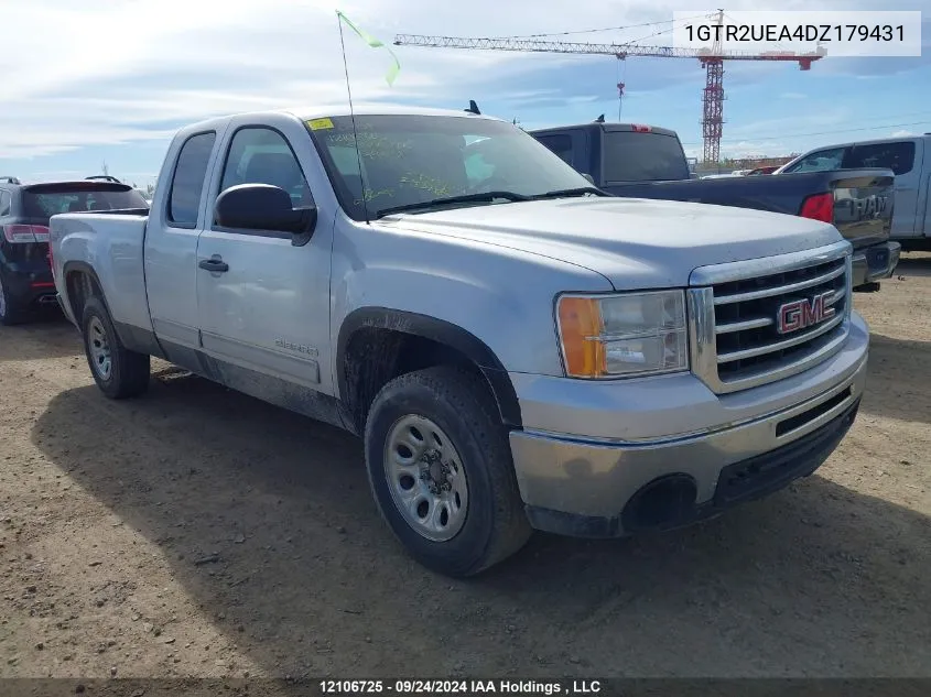 2013 GMC Sierra 1500 VIN: 1GTR2UEA4DZ179431 Lot: 12106725