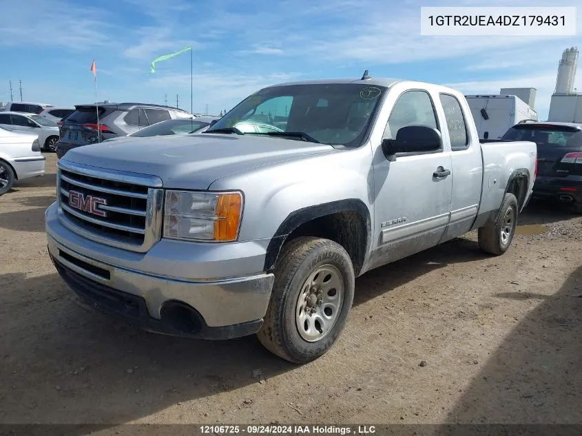 1GTR2UEA4DZ179431 2013 GMC Sierra 1500