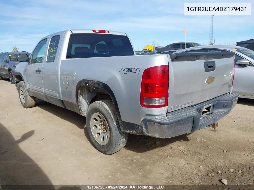 2013 GMC Sierra 1500 VIN: 1GTR2UEA4DZ179431 Lot: 12106725