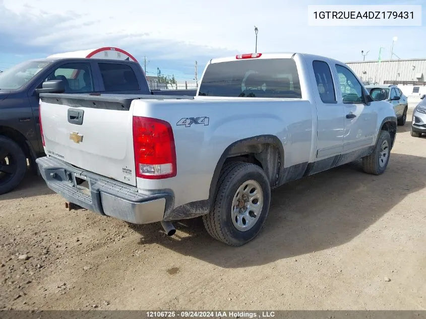 2013 GMC Sierra 1500 VIN: 1GTR2UEA4DZ179431 Lot: 12106725