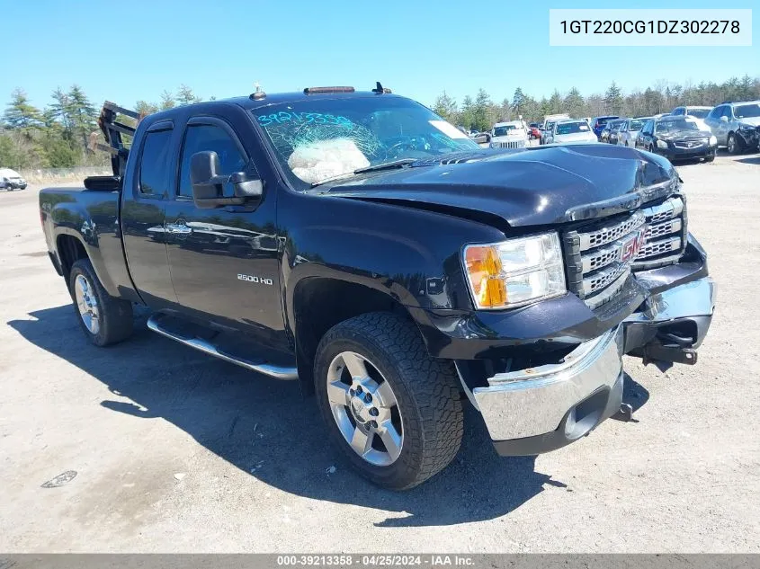 2013 GMC Sierra 2500Hd Sle VIN: 1GT220CG1DZ302278 Lot: 39260298