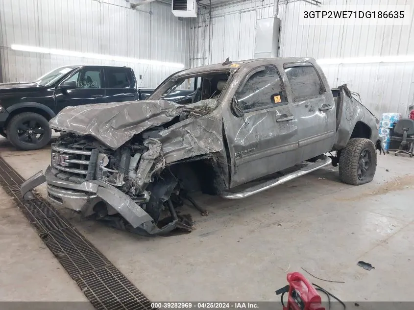 3GTP2WE71DG186635 2013 GMC Sierra 1500 Slt