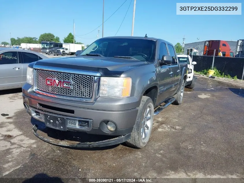 2013 GMC Sierra 1500 Denali VIN: 3GTP2XE25DG332299 Lot: 39390121