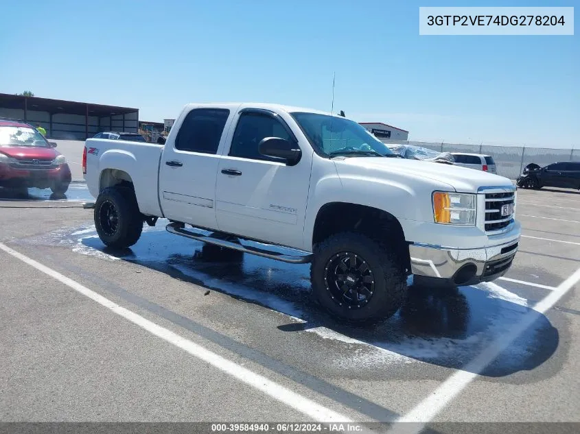 3GTP2VE74DG278204 2013 GMC Sierra 1500 Sle