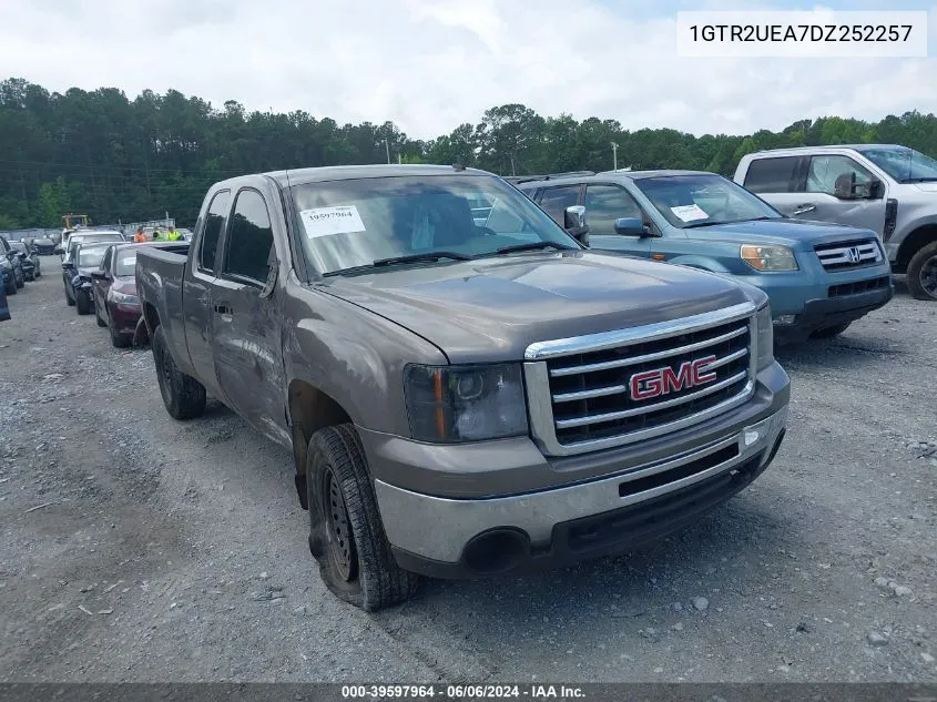 2013 GMC Sierra 1500 Sl VIN: 1GTR2UEA7DZ252257 Lot: 39597964